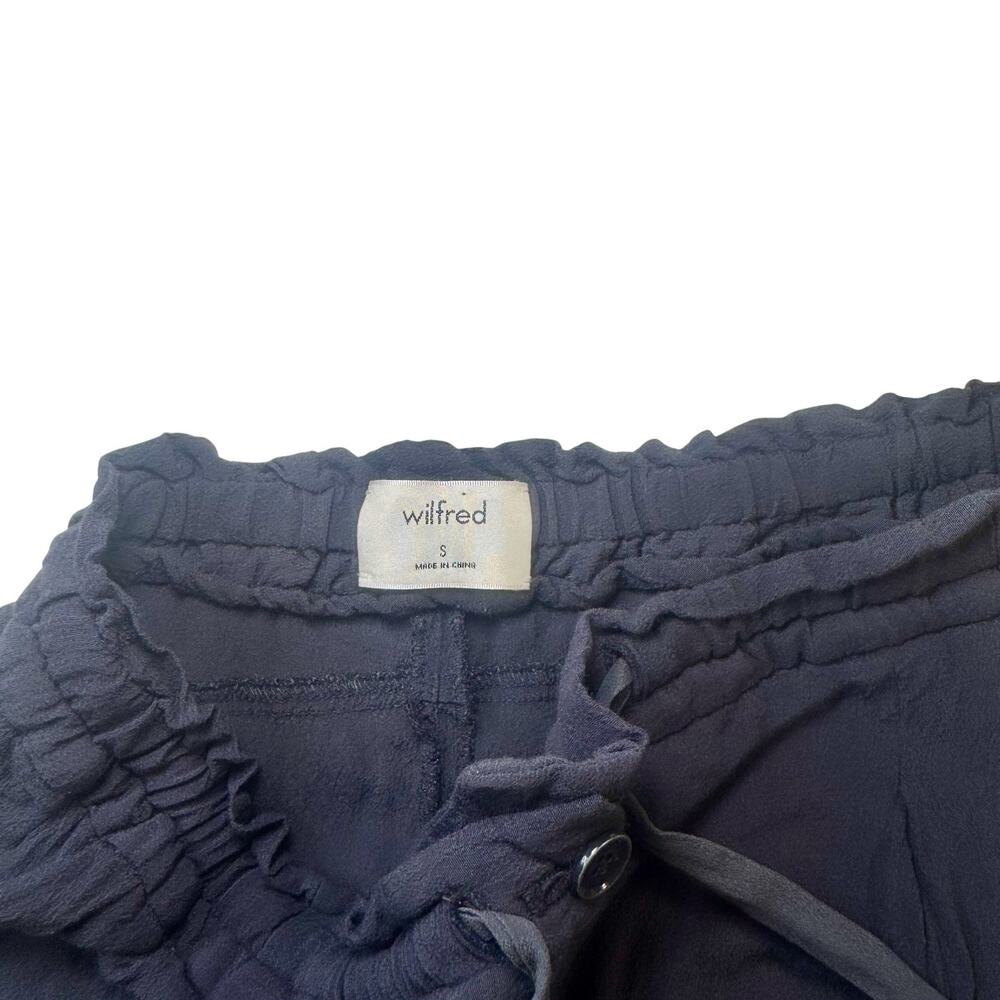 Wilfred Aritzia Marias Paper Bag Dark Gray Pants Women’s Small Quiet Luxury - Picture 11 of 16